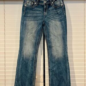 Miss Me Women's Low Rise Boot Cut Jeans Size 29